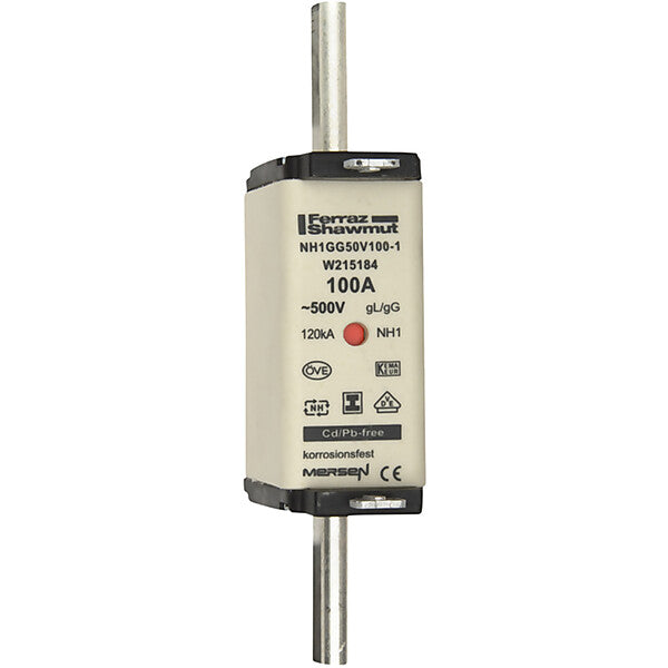 Mersen NH-Sicherungseinsatz SG Gr.1 gG 100A/500V KM NH1GG50V100-1